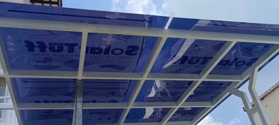 Kanopi dan rangka atap aluminium